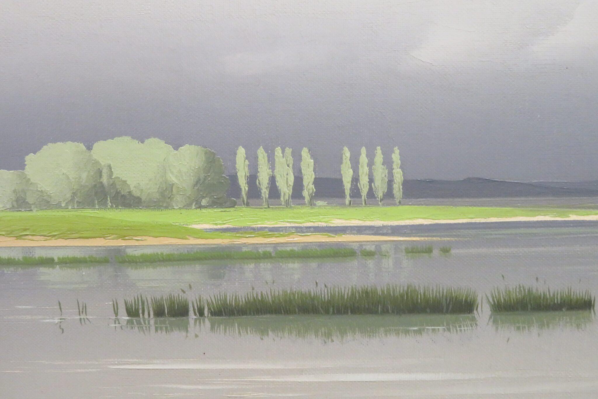 Original französisches postimpressionistisches Ölgemälde von Pierre de Clausade 1910-1979 im Angebot 2