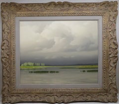 Original französisches postimpressionistisches Ölgemälde von Pierre de Clausade 1910-1979
