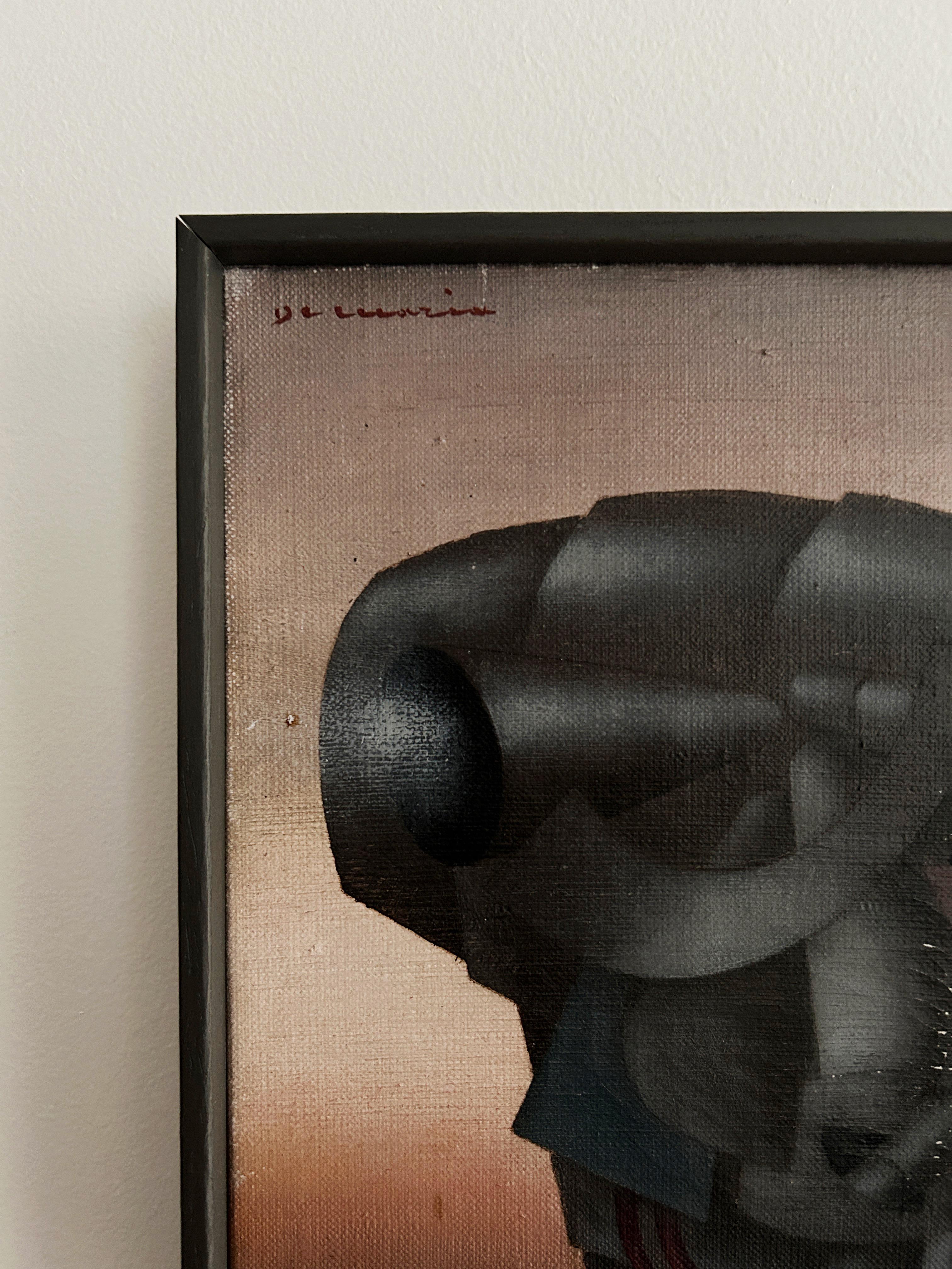Pierre DE MARIA (1896-1984)
D'Armes, 1968
Olio su tela
Firmato in alto a sinistra
Datato e intitolato sul retro
25 x 20 cm
Piccole crepe, piccoli salti di vernice visibili nelle foto; cornice in ottime condizioni

Nato a Parigi nel 1896, Pierre de