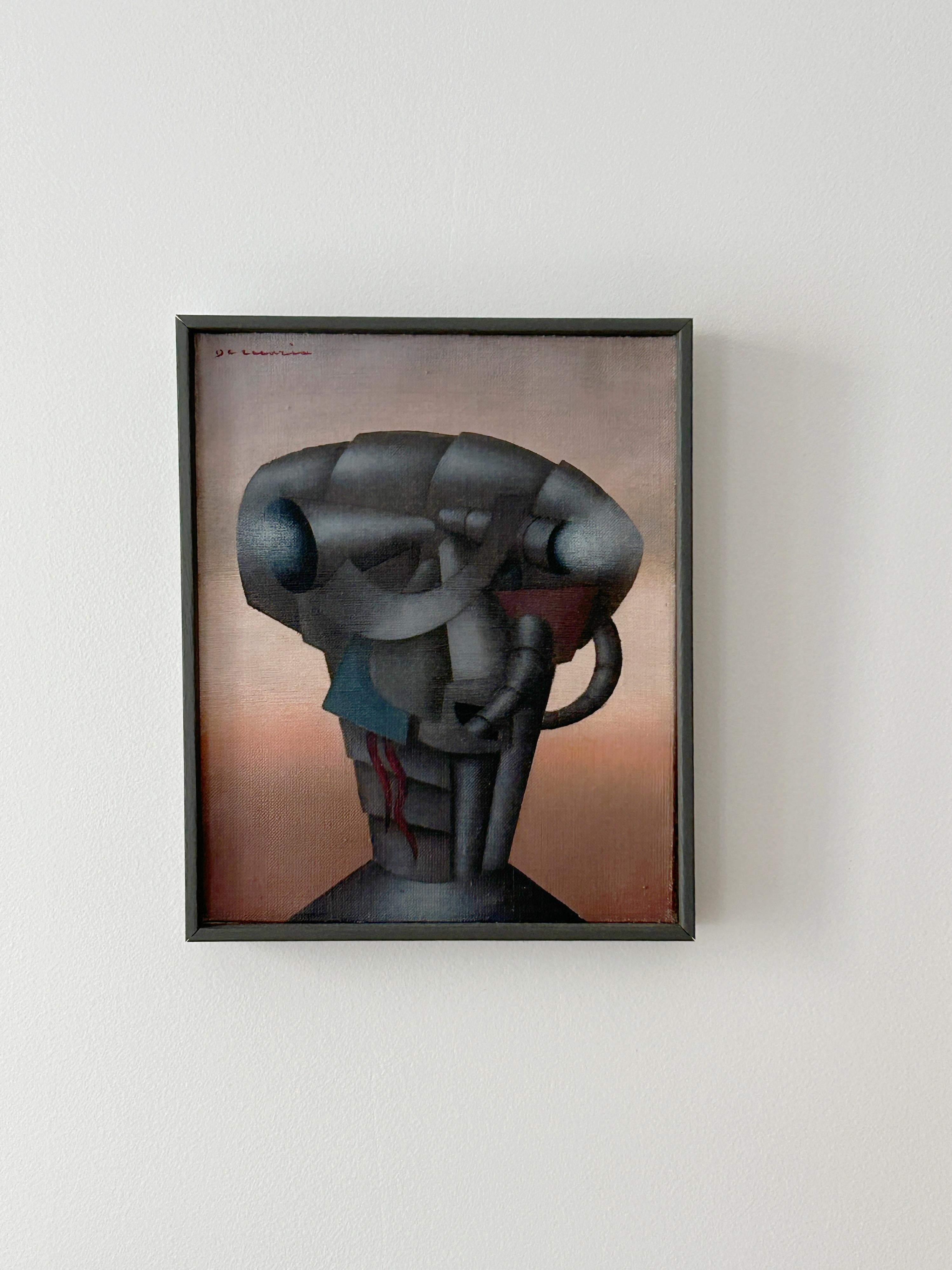 Homme d'armes, 1968, oil on canvas For Sale 2