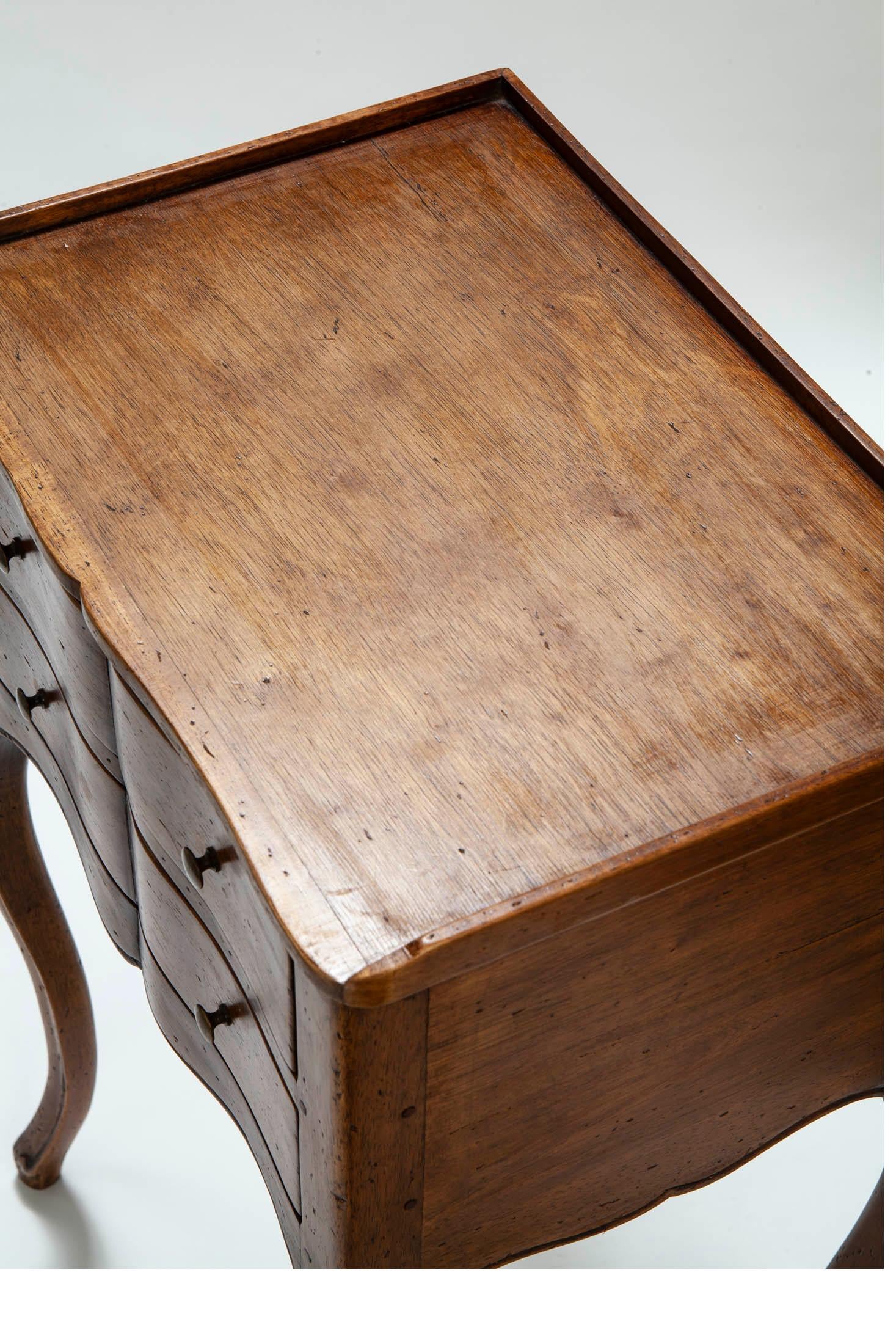 20th Century Pierre Deux Country French Table with 2 Drawers