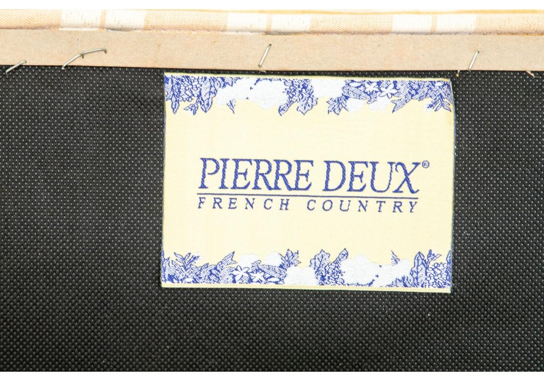 Pierre Deux Country French Upholstered Lounge Chair With Matching