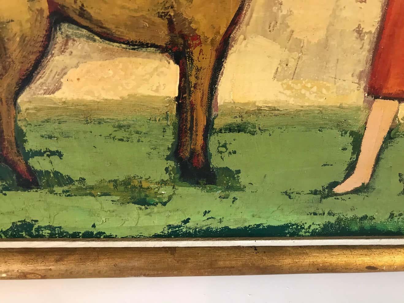 Peinture à l'huile de Pierre Devos 1