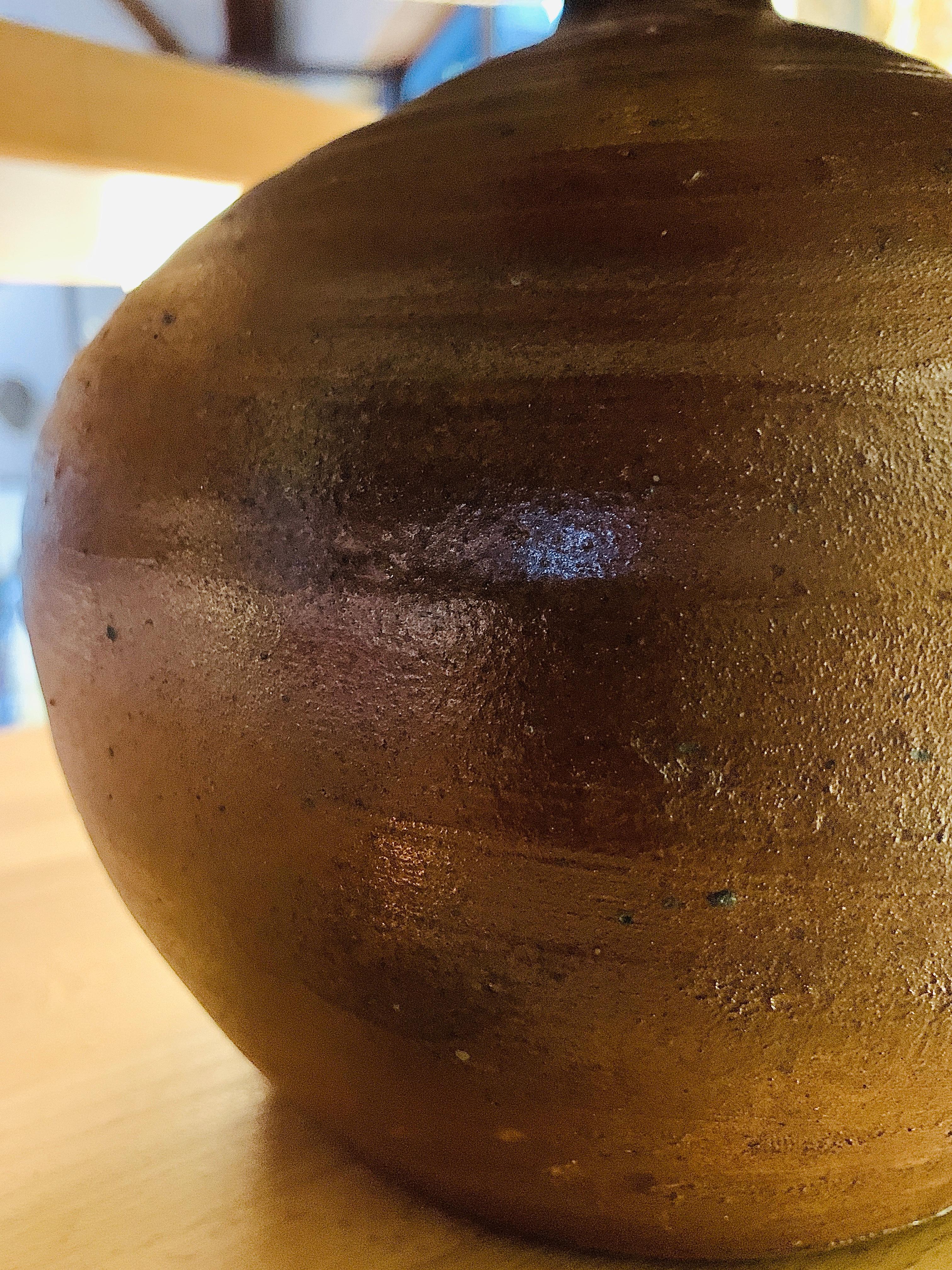 Pierre Digan, Ceramic table lamp en Bueno estado para la venta en L’ISLE-SUR-LA-SORGUE, FR