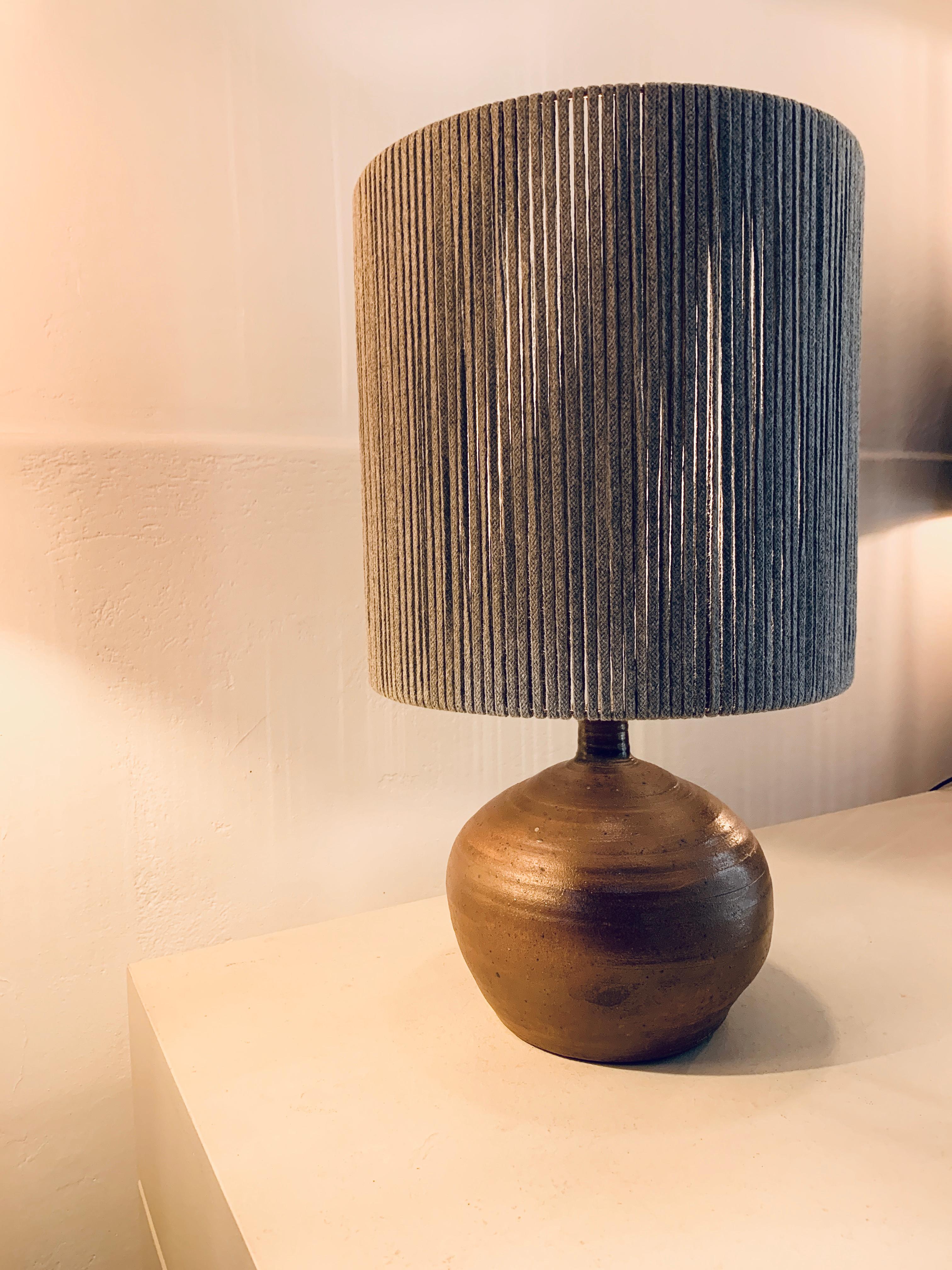 Pierre Digan, Ceramic table lamp mediados del siglo XX en venta