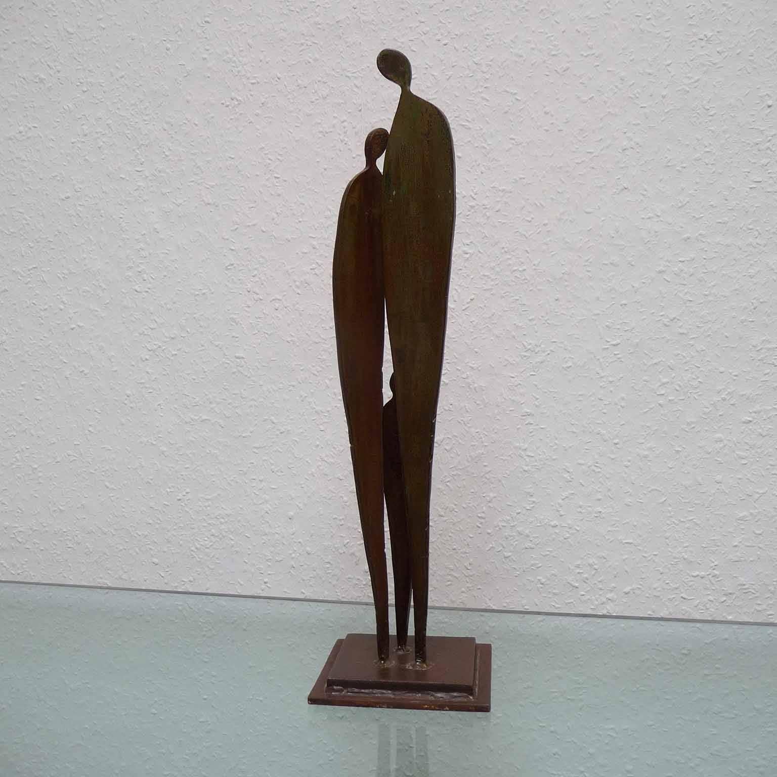 Pierre Donna Patinated Metal Contemporary Sculpture (Patiniert)