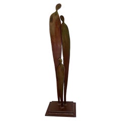 Pierre Donna Patinated Metal Contemporary Sculpture