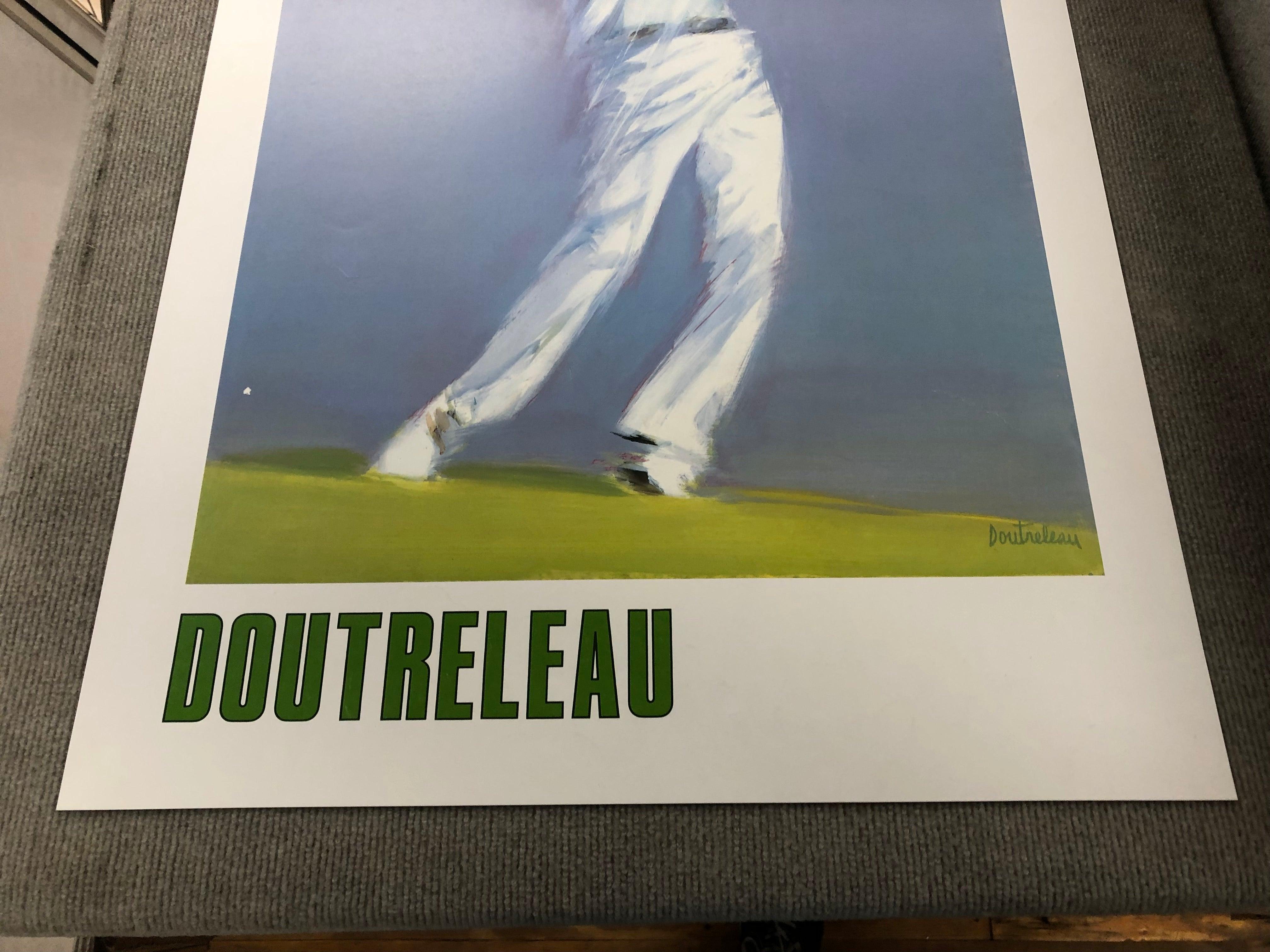 Pierre Doutreleau 'Golf Player' 1986- Poster For Sale 9