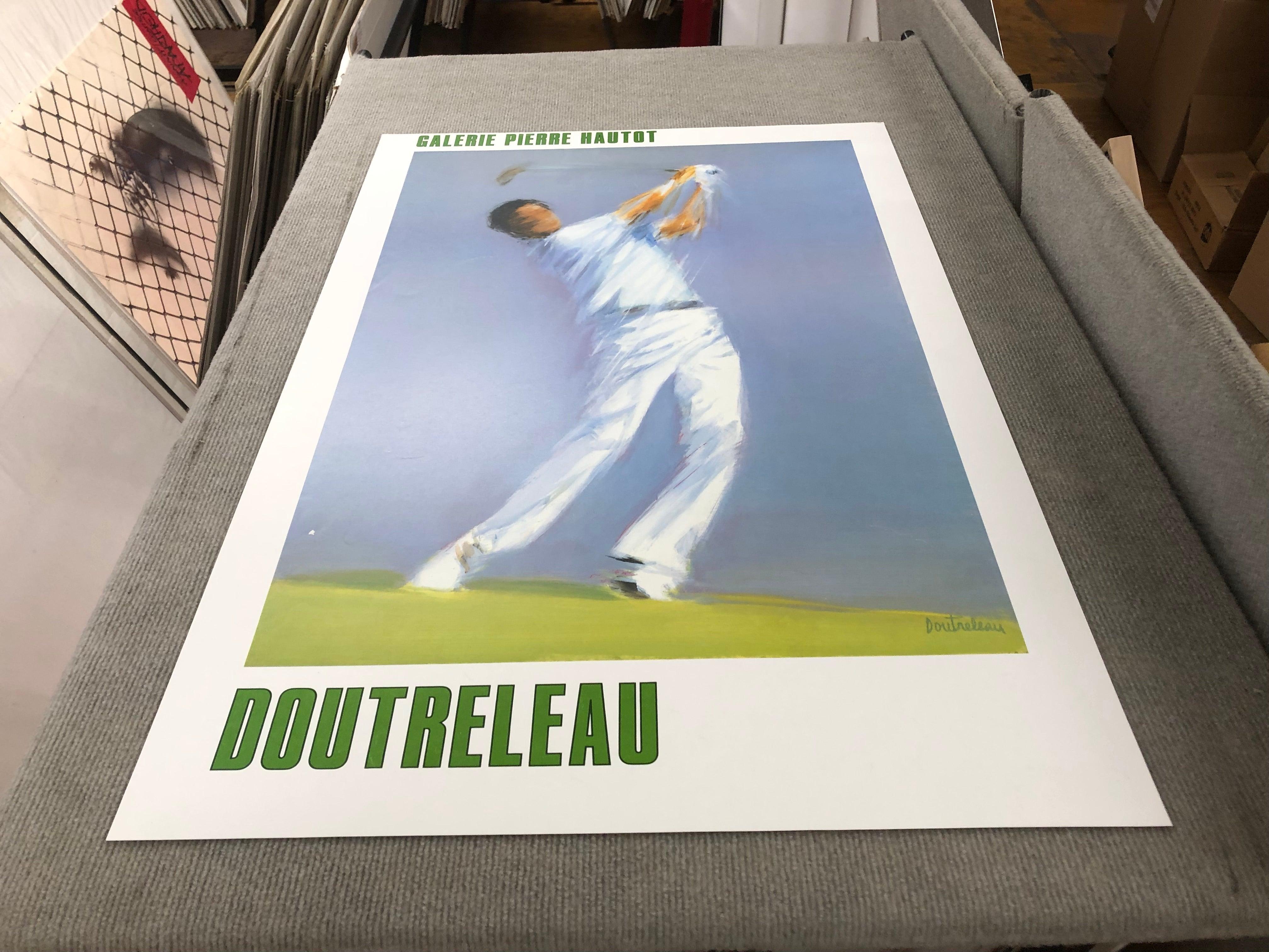 Pierre Doutreleau 'Golf Player' 1986- Poster For Sale 6