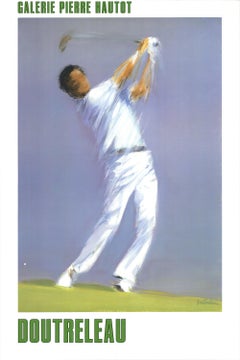 Affiche du jeu de golf de Pierre Doutreleau, 1986
