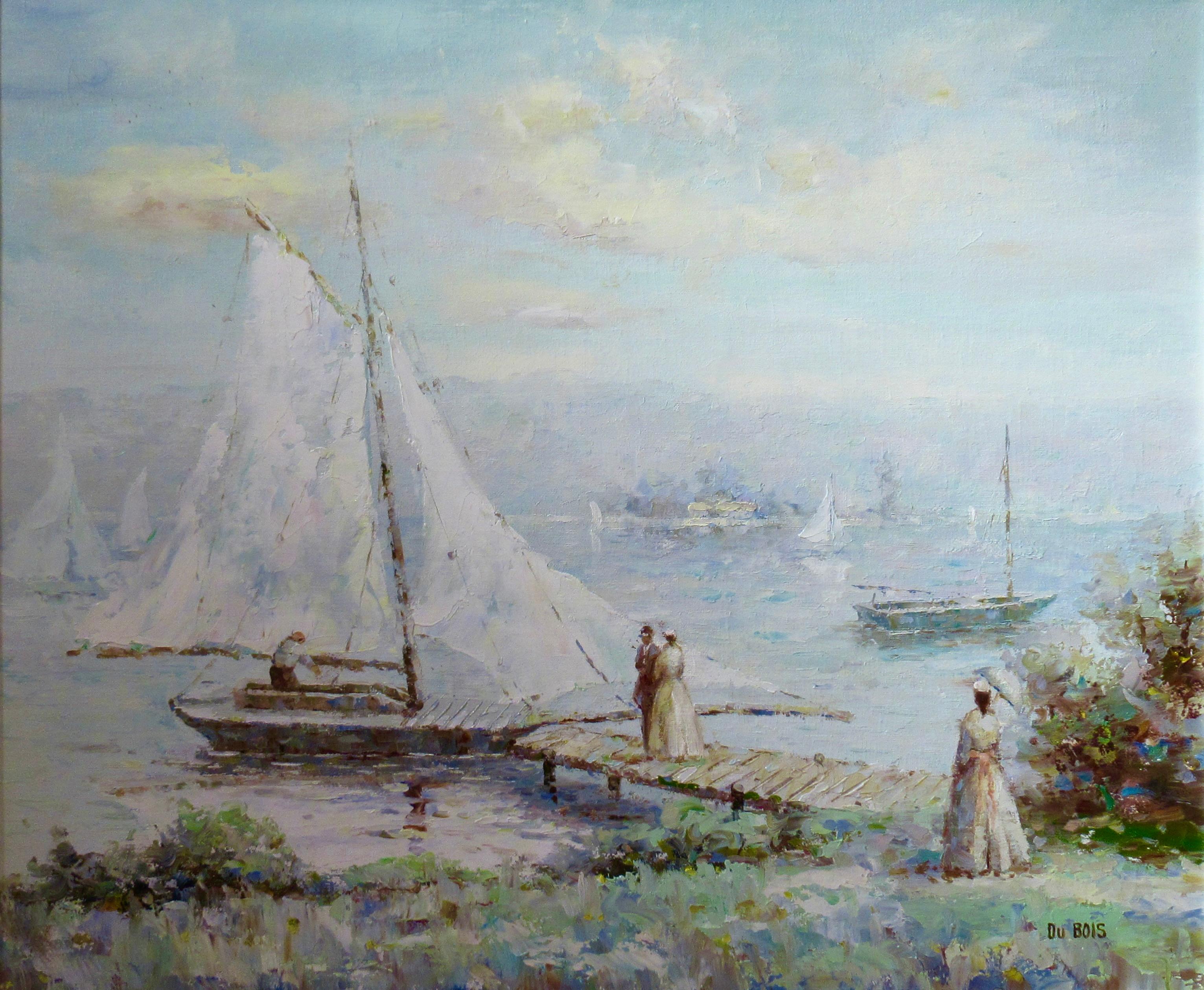 Sailing  - Painting by PIerre Du Bois