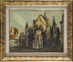 Pierre Dumont "Cathedral" 1910-1919 Oil on Canvas Fauvisme École de Rouen