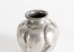 Pierre DuMont, Art Deco Vase, Metal, France, C. 1930