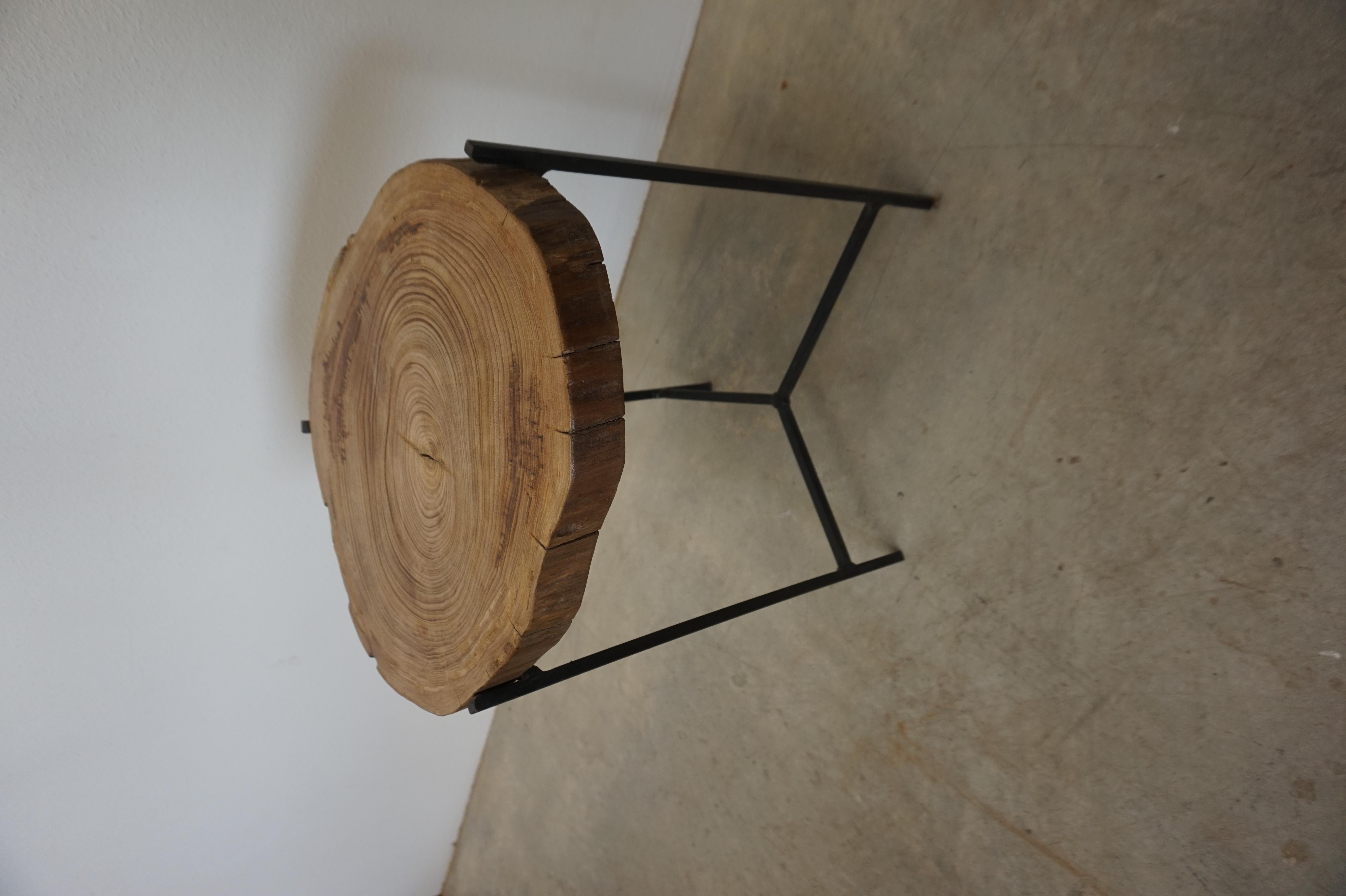 Metalwork Pierre End Table For Sale