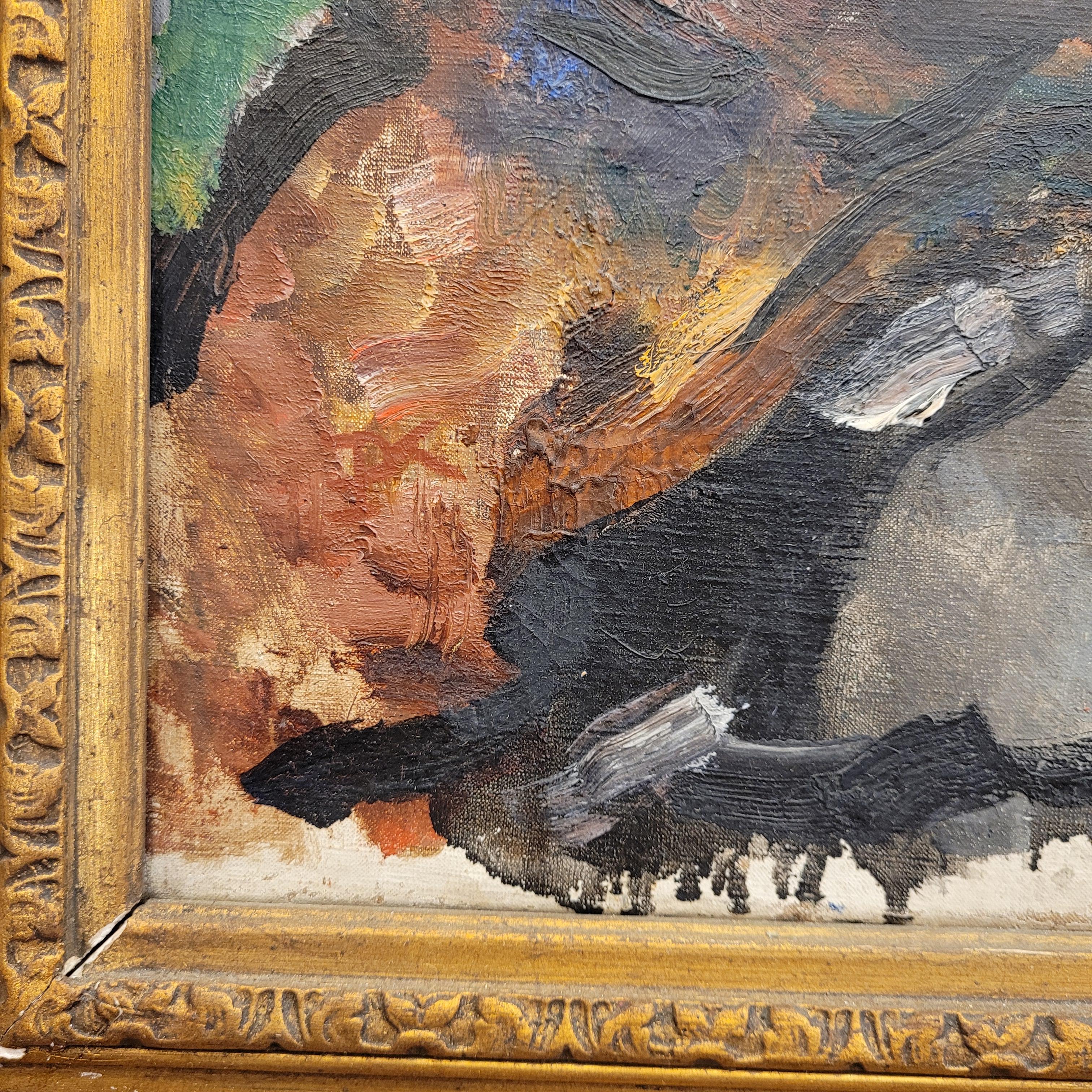 Pierre-Ernest Kohl Art Déco Piainting KiKi de Montparnase portrait expressionniste 3