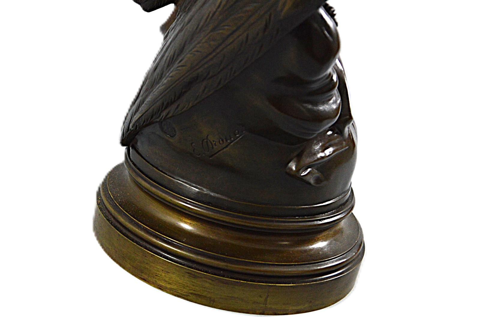 Art Nouveau francés Bronce en venta 4