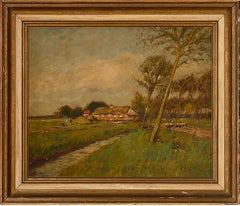 Pierre Eugene De Montezin – Paesaggio rurale
