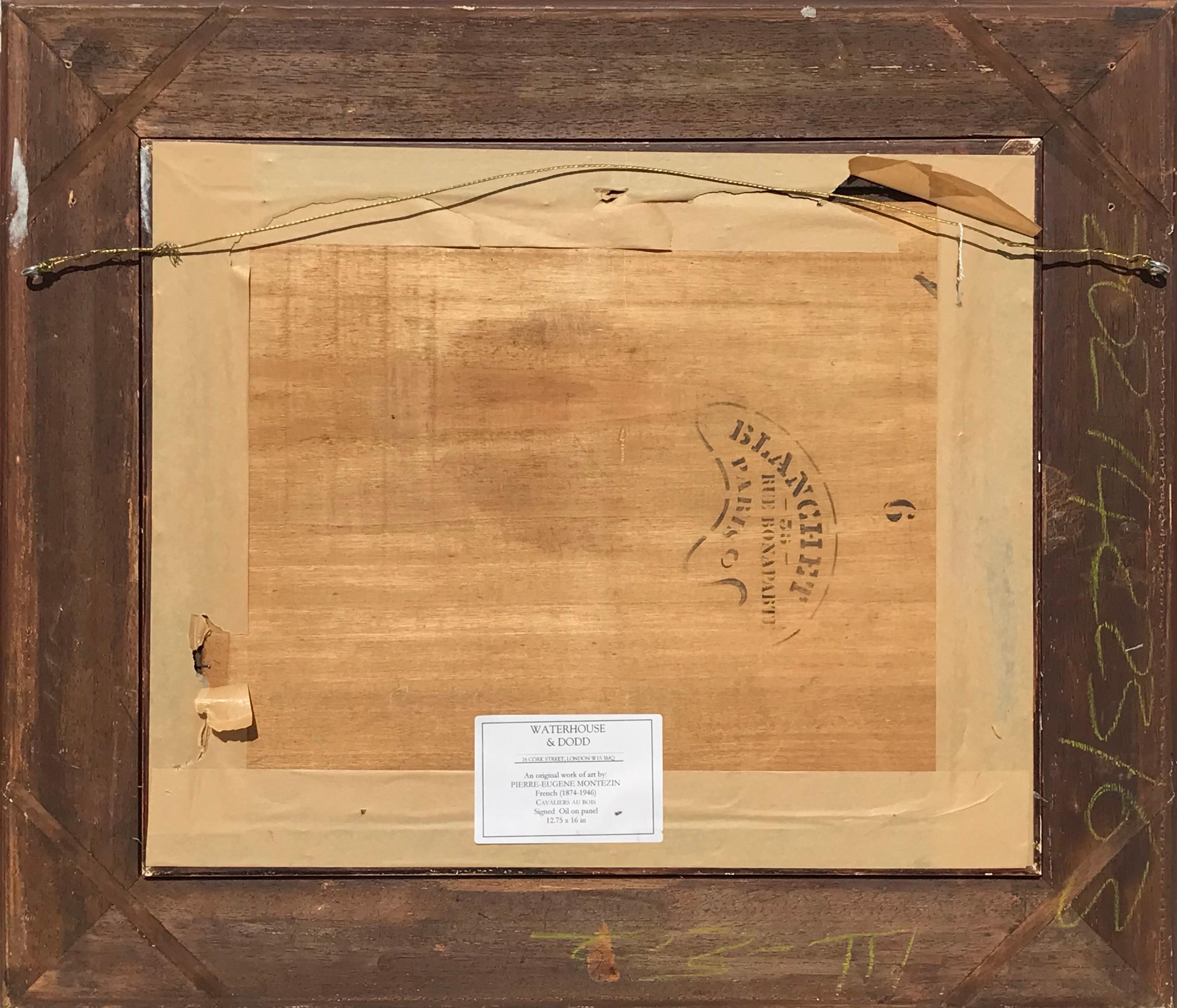 Pierre Eugene Montezin Kavaliere im Wald im Angebot 7