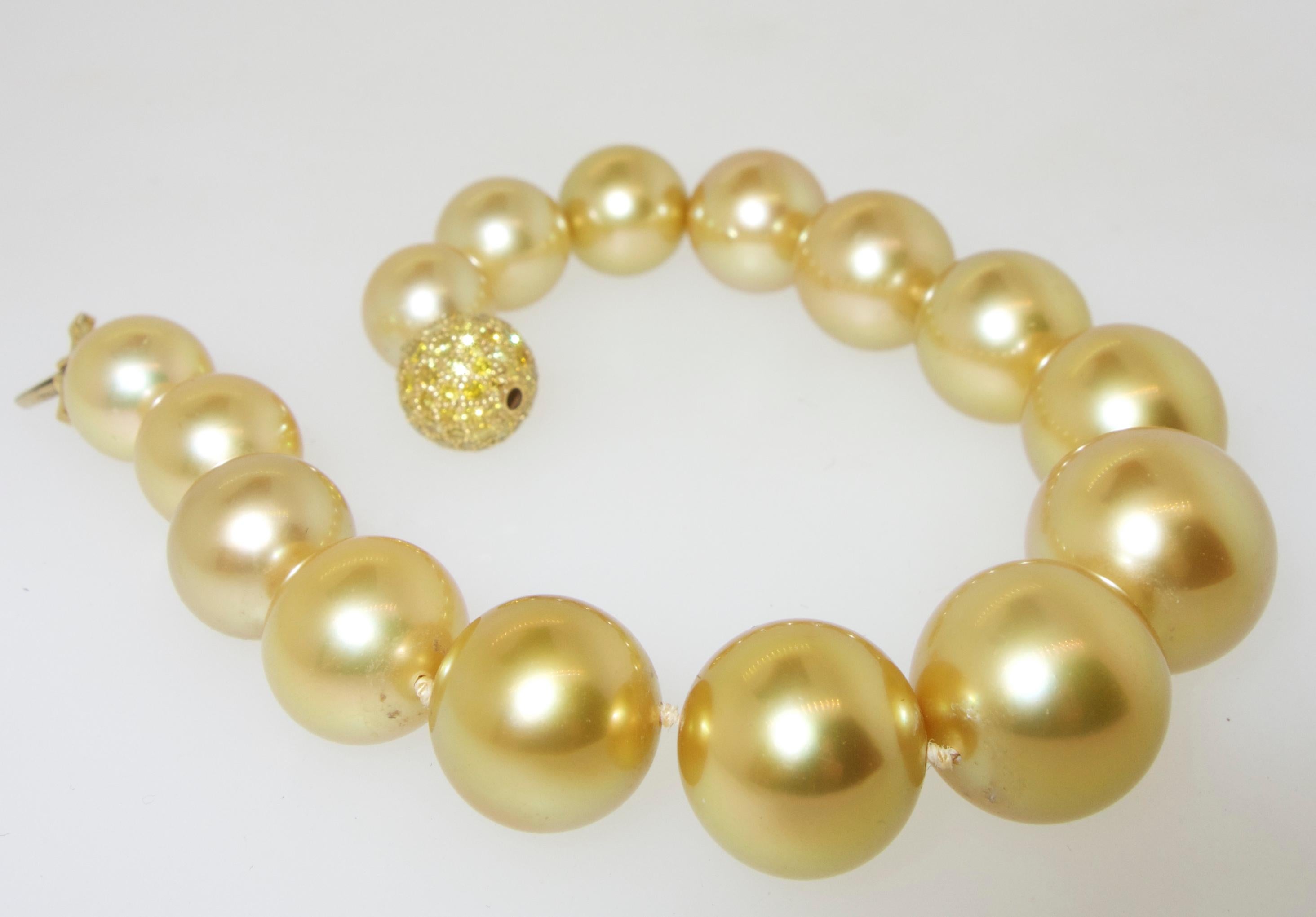 golden pearl bracelet