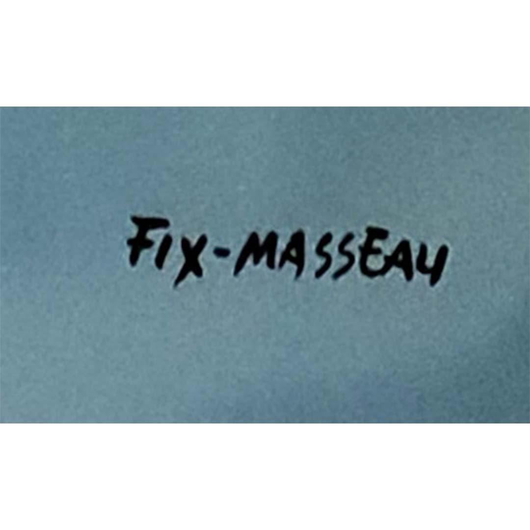 Poster originale degli anni '60 di Fix-Masseau - Ducretet Thomson in vendita 1