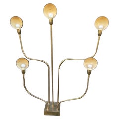 Pierre Folie 5 Arms "Hydra Floor Lamp for Jacques Carpentier