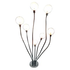 Pierre Folie 7 Arms 'Hydra' Floor Lamp for Jacques Charpentier