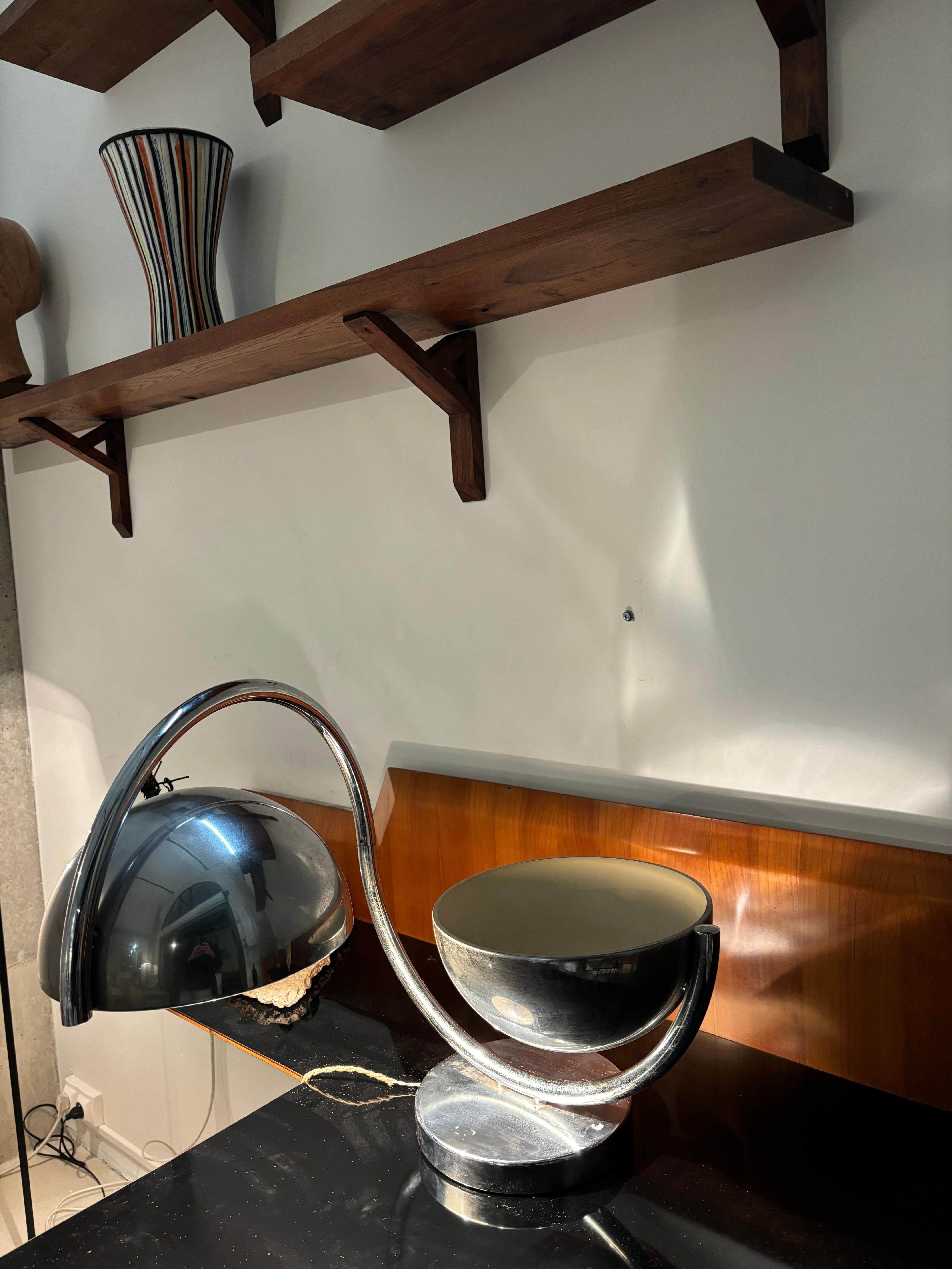 Pierre folie astrolabe lamp In Excellent Condition For Sale In SAINT-OUEN-SUR-SEINE, FR
