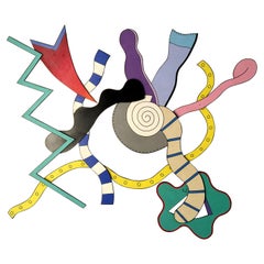 Pierre Folie, Scultura murale "Découpages", Francia 1992