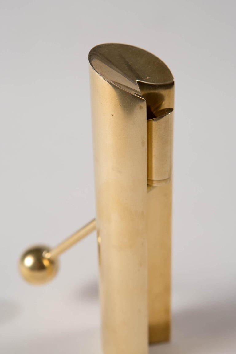 Pierre Forsel, Candlestick Model Variabel Produced by Skultuna, Sweden 1950's For Sale 3