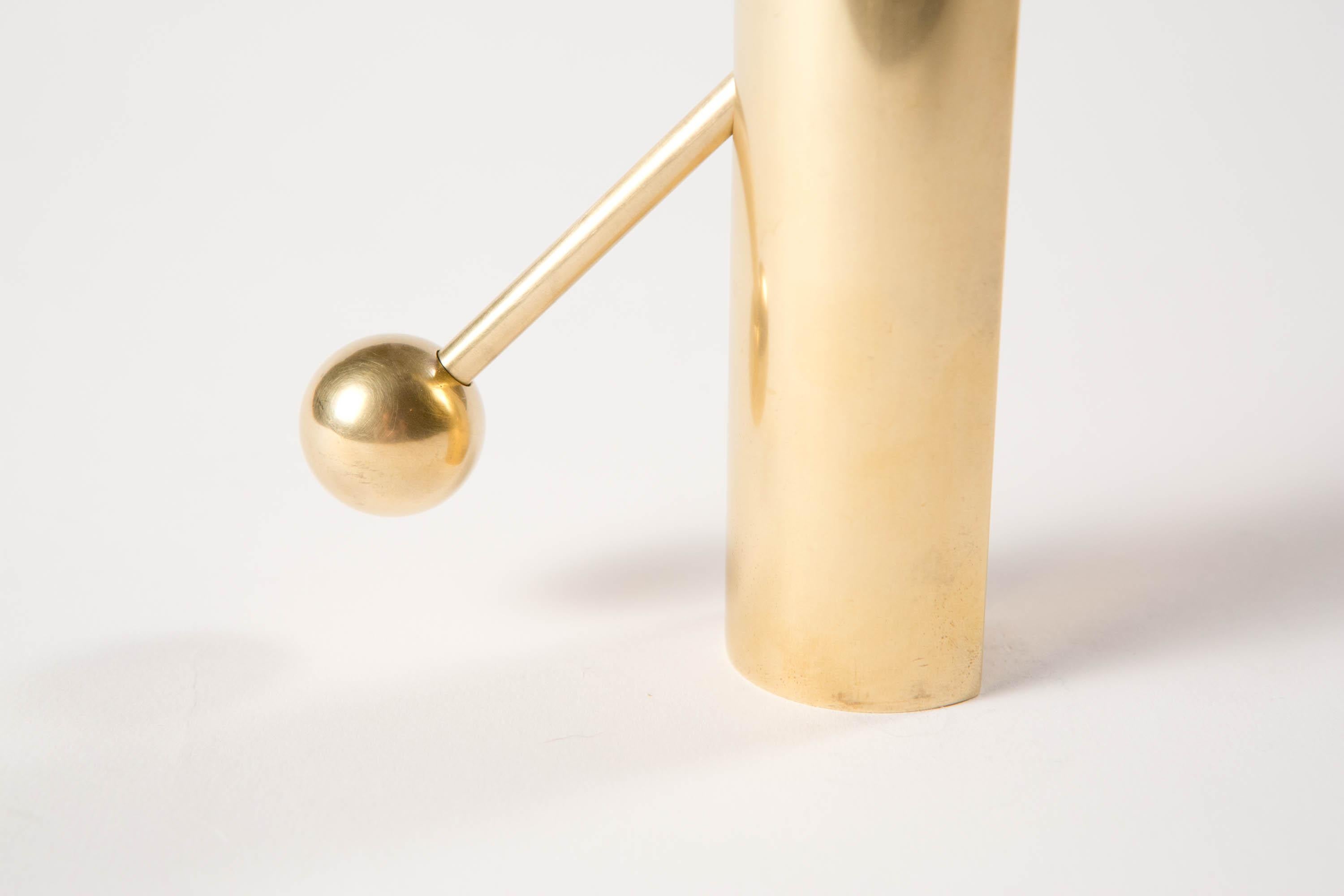 Pierre Forsell, Candlestick Model Variabel Produced by Skultuna, Sweden 1950's For Sale 10