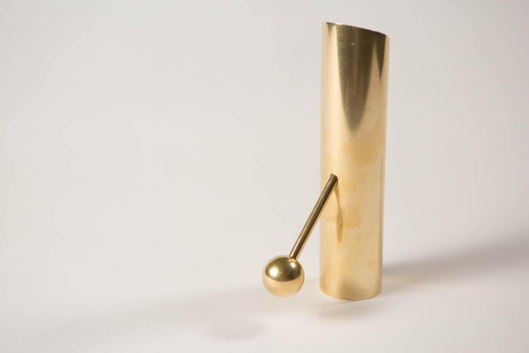 20th Century Pierre Forsel, Candlestick Model Variabel Produced by Skultuna, Sweden 1950's For Sale