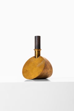 Pierre Forsell Decanter in Brass by Skultuna in Sweden