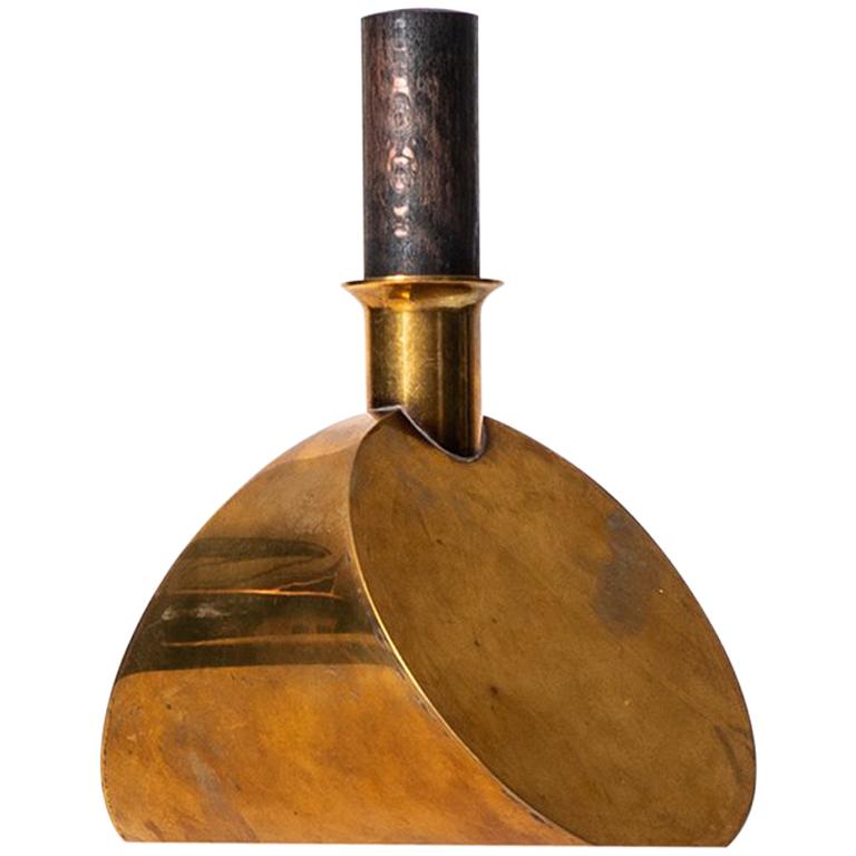Pierre Forsell Decanter in Brass by Skultuna in Sweden