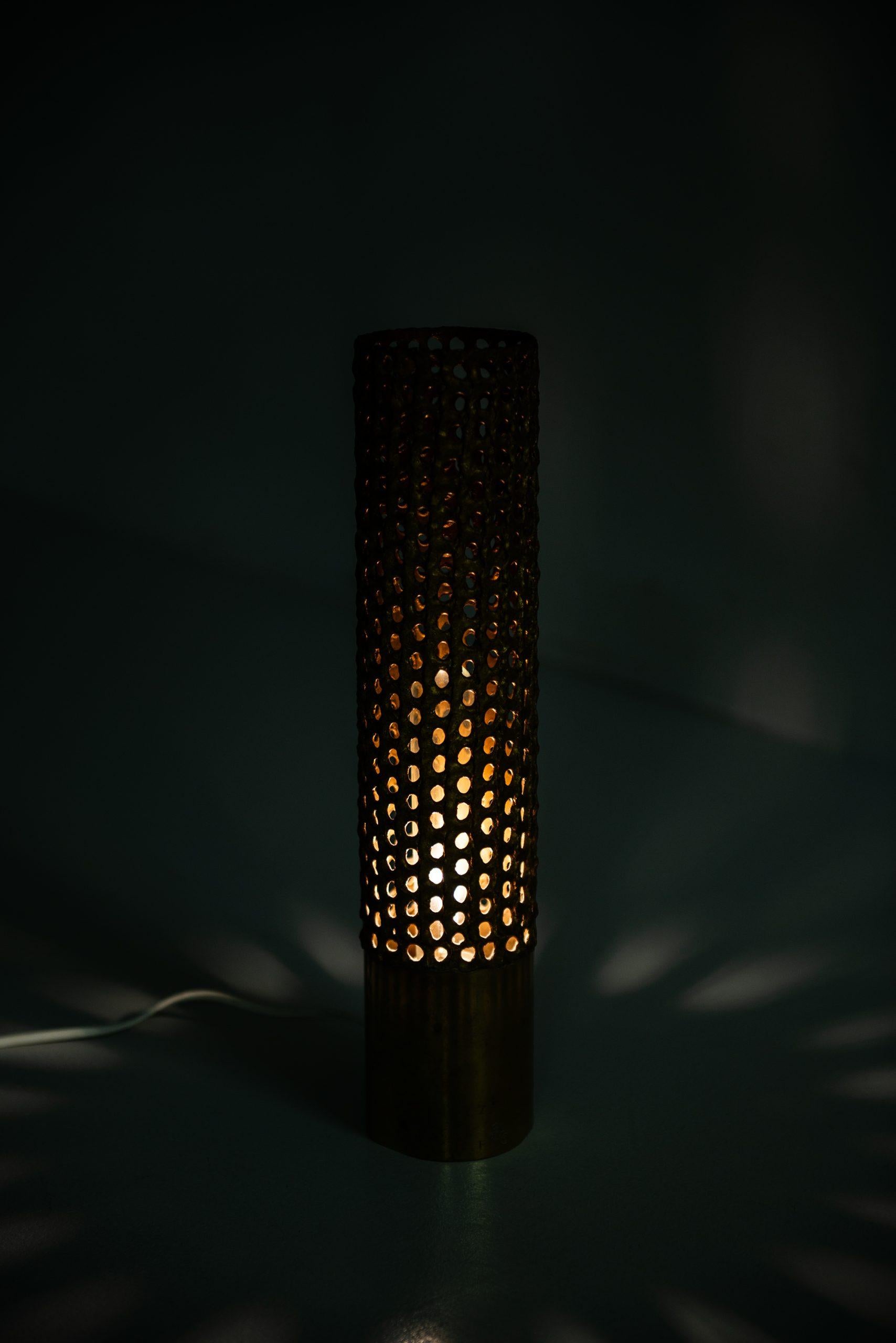 Mid-20th Century Pierre Forsell Table Lamp Produced by Skultuna in Sweden For Sale