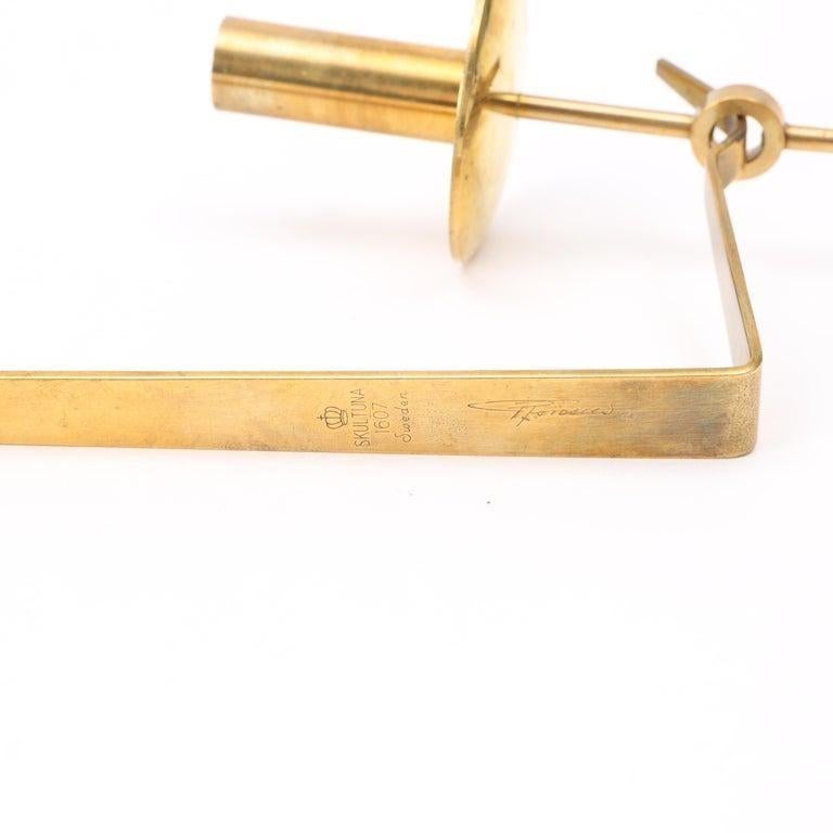 Swedish Pierre Forsell Wall Mounted Candle Holders, 10 Items available, Price by Item For Sale