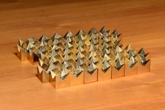 Pierre Forssell 50 chandeliers en laiton produits à Skultuna, Suède, années 1970