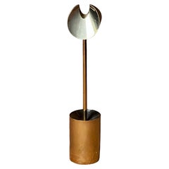 Pierre Forssell-Kerzenhalter aus Messing, hergestellt von Hand in Skultuna Schweden. Brancusi