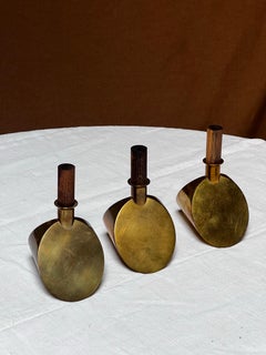 Pierre Forssell brass handmade carafe Skultuna Sweden Brancusi