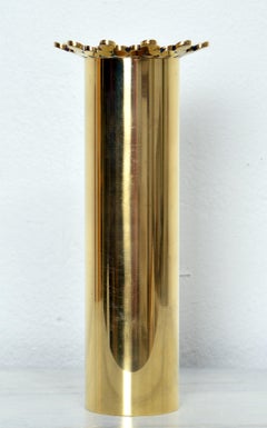 Vaso in ottone Pierre Forssell Prodotto a mano a Skultuna in Svezia