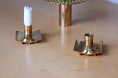 Pierre Forssell, candel Holder in brass, Skultuna circa 1970, model number 70