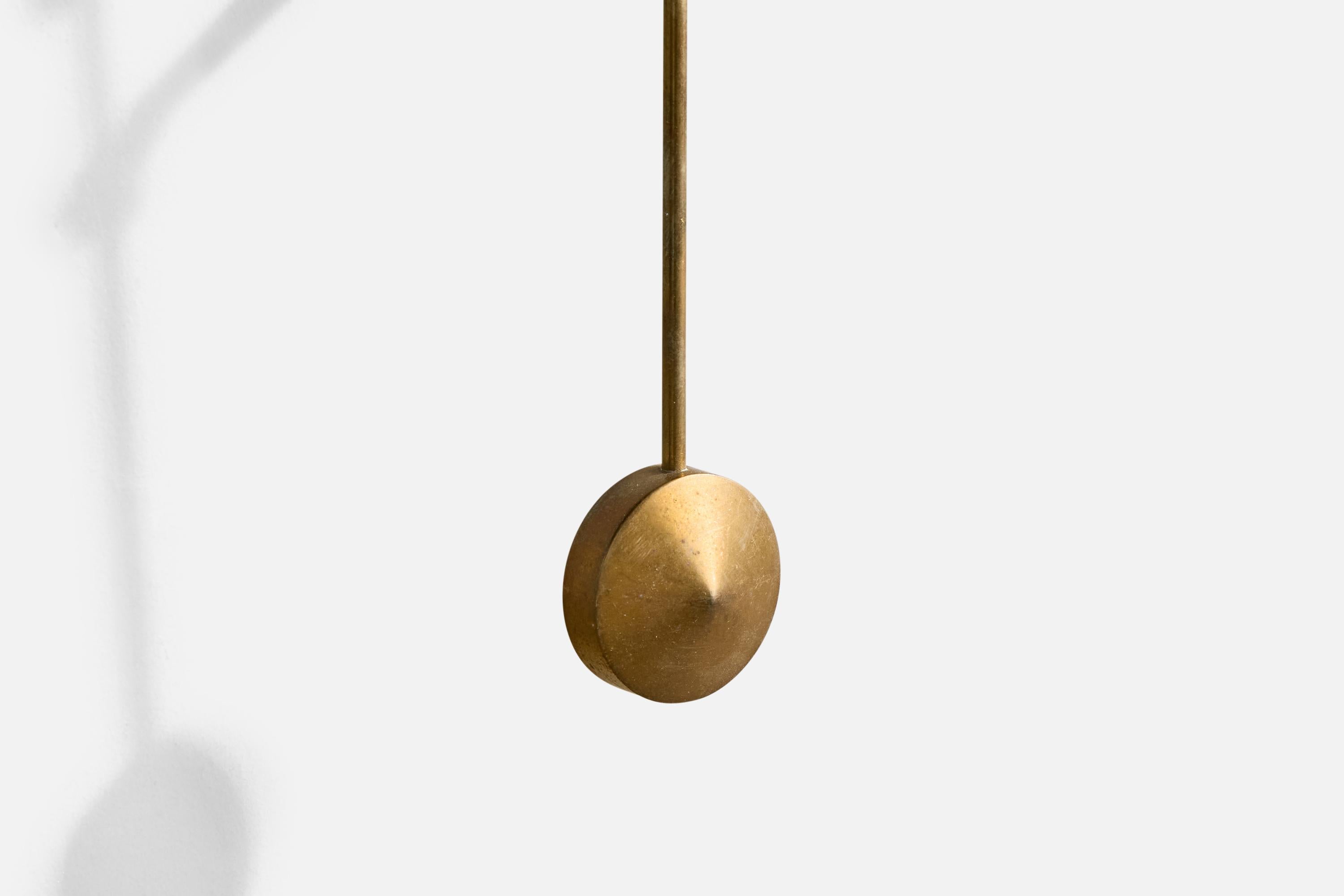 Pierre Forssell, Candelabros, Latón, Suecia, Años 60 en venta 5