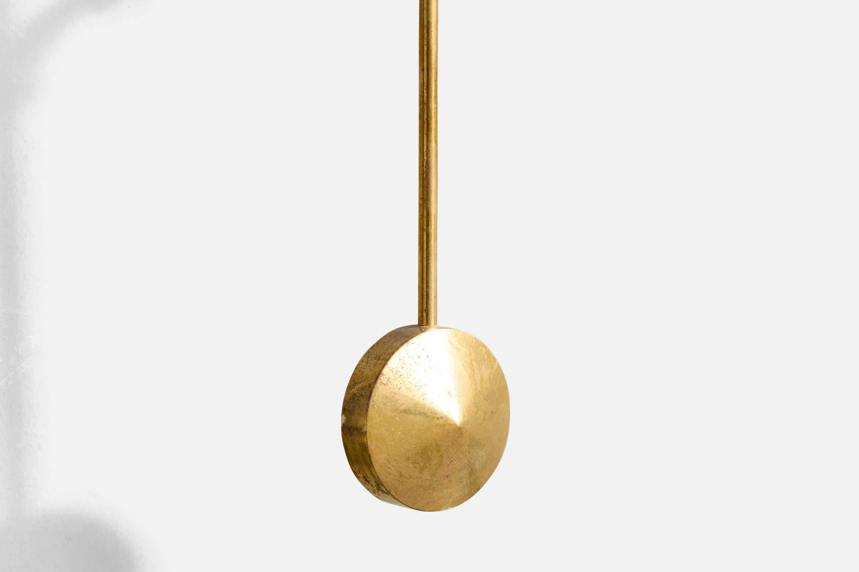 Pierre Forssell, Candelabros, Latón, Suecia, Años 60 en venta 5