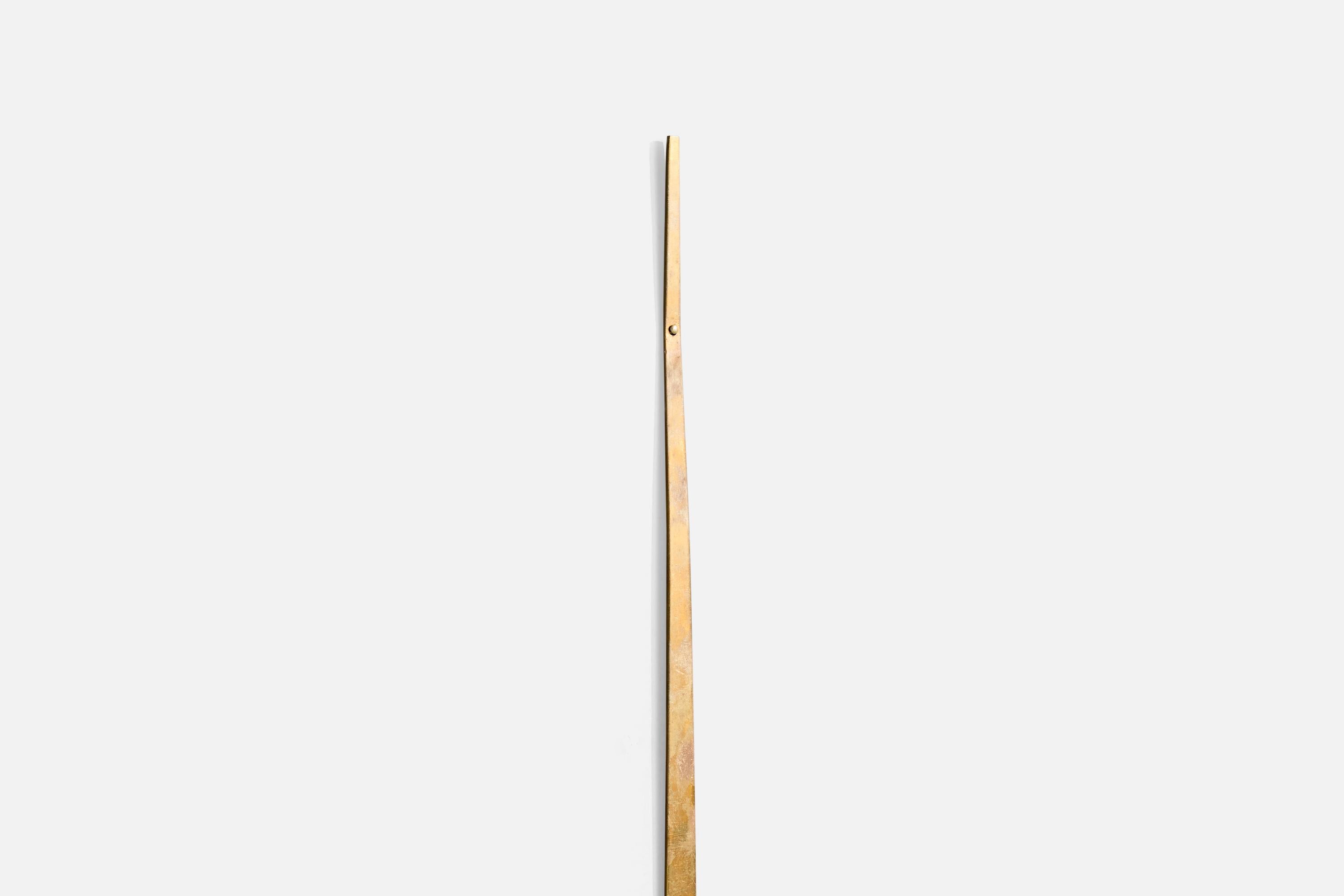Pierre Forssell, Candelabros, Latón, Suecia, Años 60 mediados del siglo XX en venta