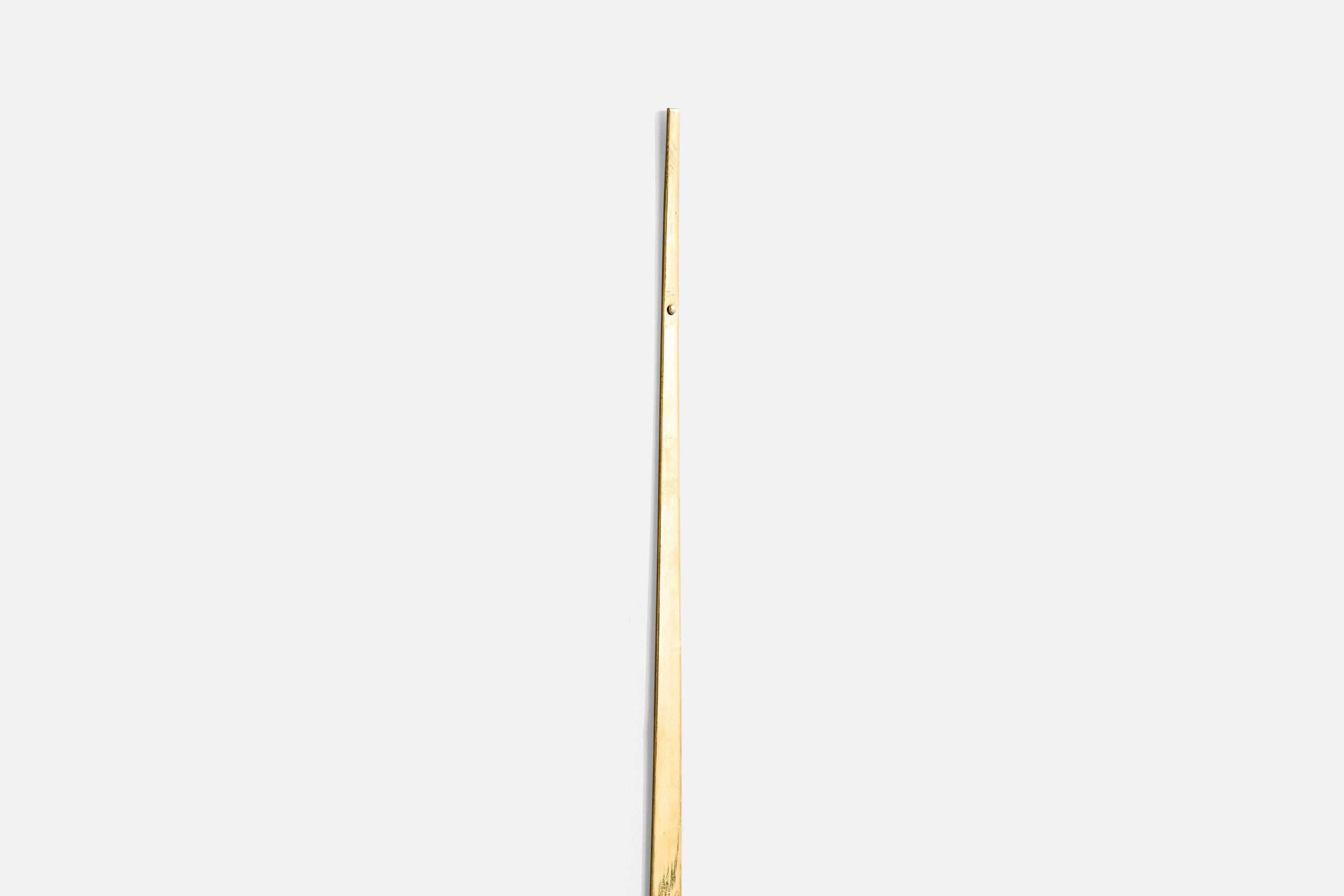 Pierre Forssell, Candelabros, Latón, Suecia, Años 60 mediados del siglo XX en venta