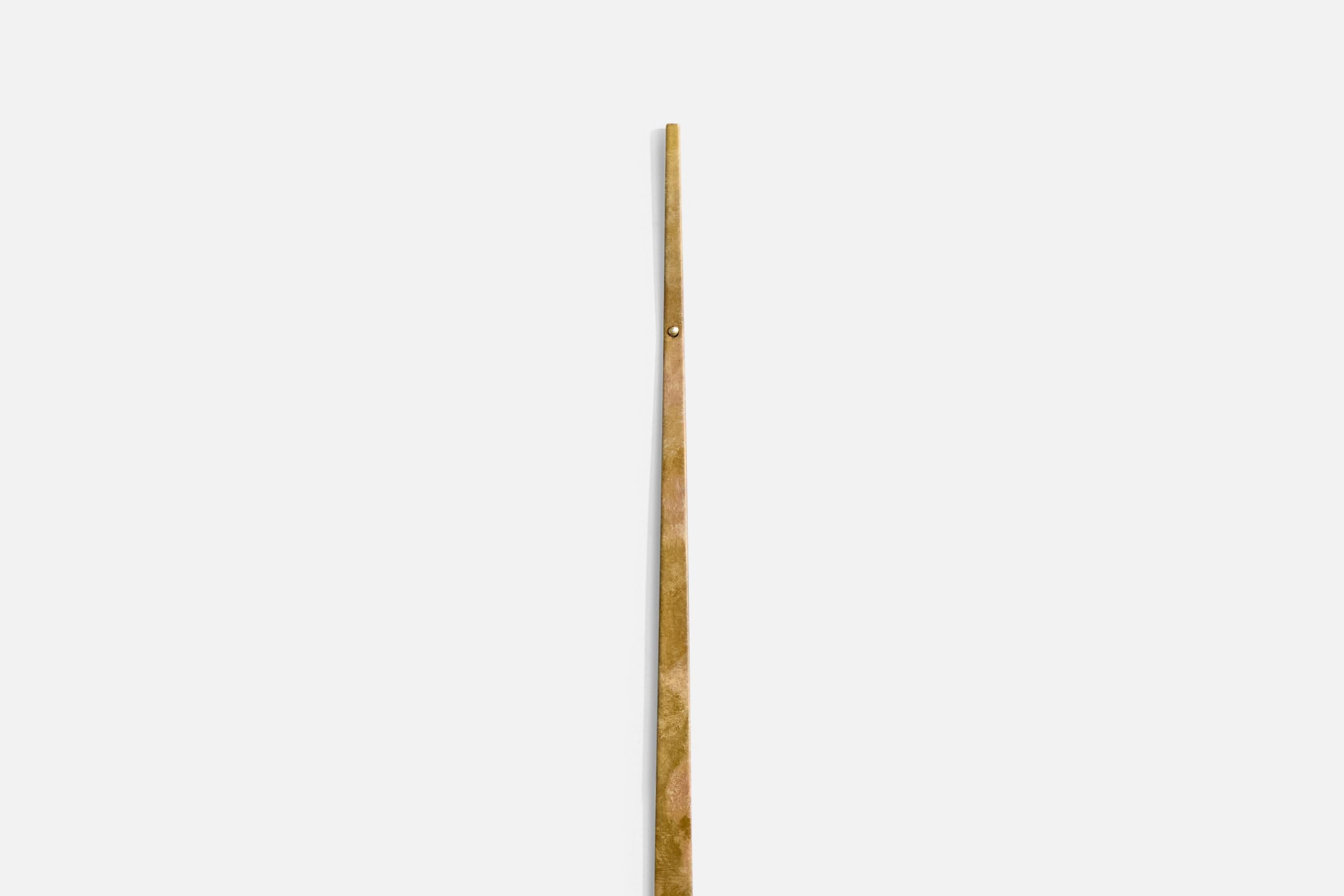 Pierre Forssell, Candelabros, Latón, Suecia, Años 60 en venta 1