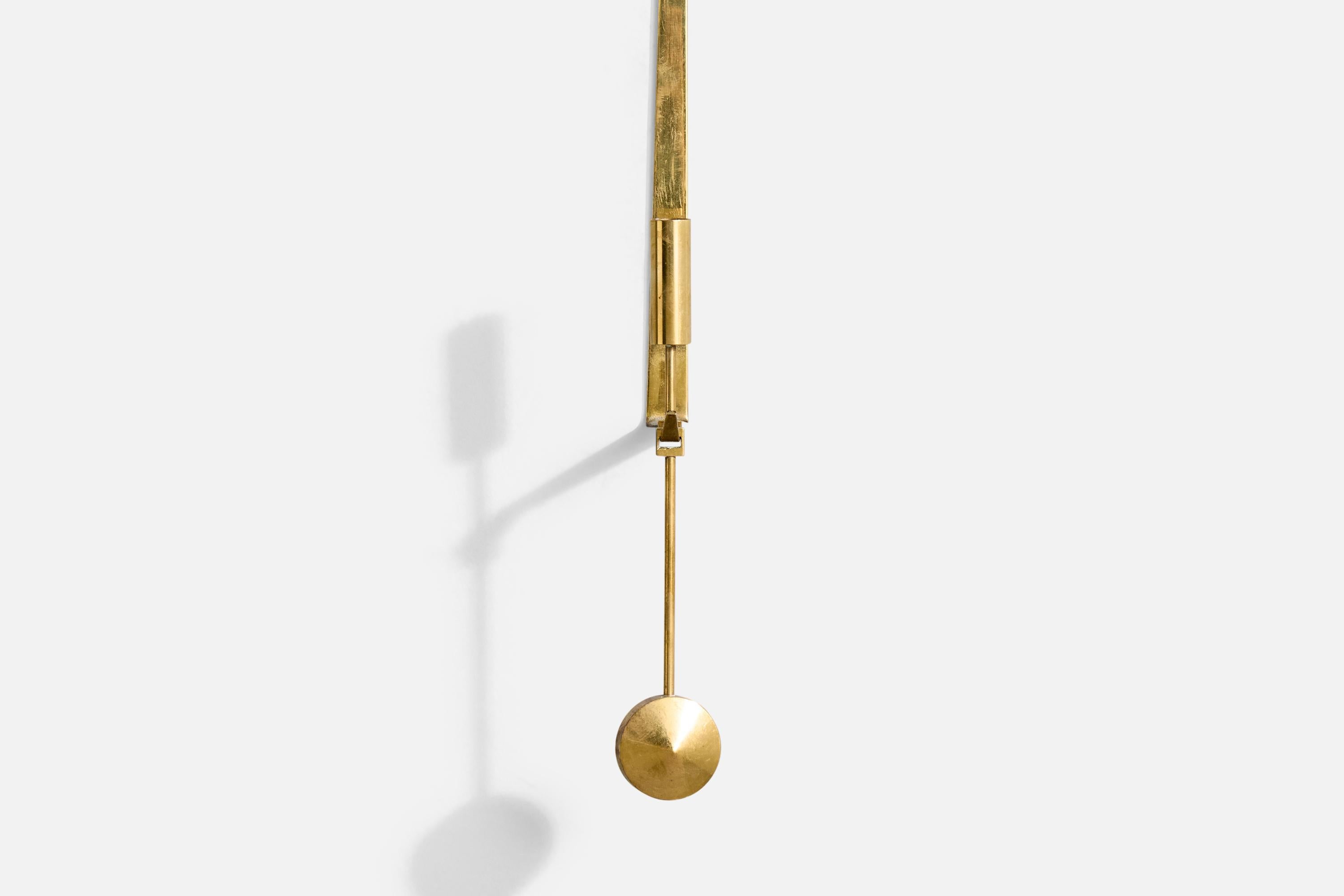 Pierre Forssell, Candelabros, Latón, Suecia, Años 60 en venta 2