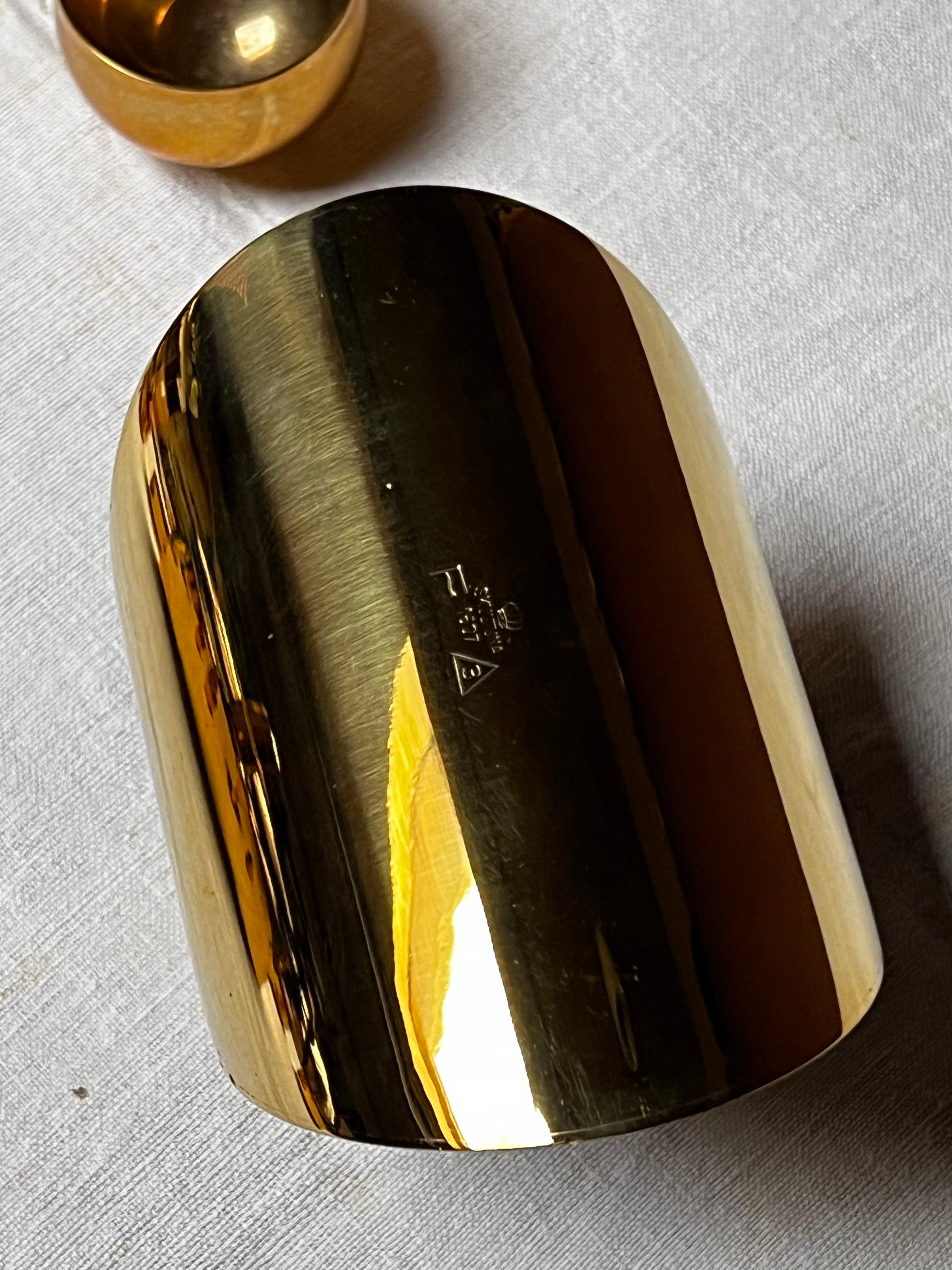 Pierre Forssell + carafe fabriqué à la main Skultuna Suède Brancusi en vente 2