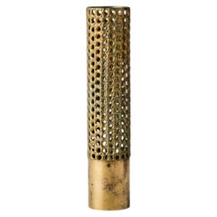 PIERRE FORSSELL. Table lamp, Skultuna, brass with openwork decor
