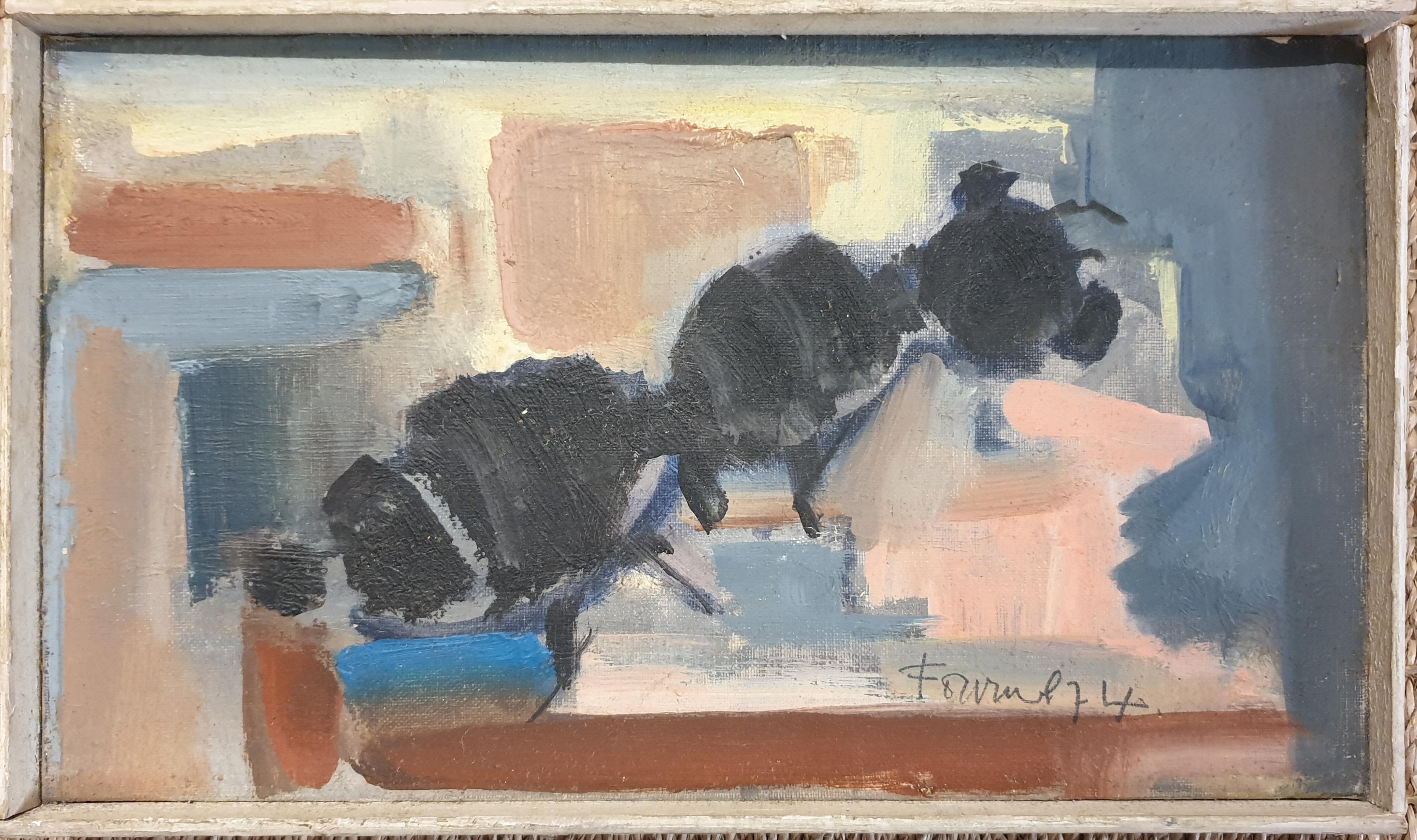 La Fourmi, The Ant. Acrylic on Canvas.