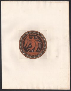 Peinture - Vase-gravure grecque classique de William Hamilton